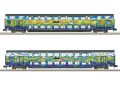 2-tlg. Set Doppelstockwagen Touristik DB AG  Set Nr. 1 | LE