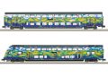 2-tlg. Set Doppelstockwagen Touristik DB AG  Set Nr. 2 | LE
