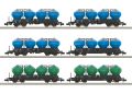 6-tlg. Set Silwagen Uacs TRANSPORTSERVIS