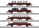 Niederbordwagen-Set DB IV 4-tlg. MHI