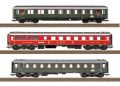 3-tlg. Set Nr. 2 Schnellzugwagen zum D 74 DB