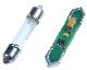 2 LED-Soffitten reinwei� 23 mm