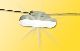 H0 H�ngelampe mit Seilaufh�ngung LED