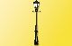 H0 Gaslaterne, LED warmwei�