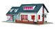 H0 Wohnhaus mit Ladengesch�ft