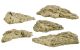 H0 Felsen Naturstein aus Steinkunst, 5 St�ck