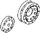 Satz Lanzr�der, Wei�metall
