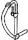 Bremsschl�uche  Schmalspur 4S