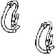 Bremsschl�uche f. Schmalspurf