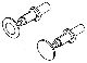 Stangenpuffer,rd.Flansch,5,2m