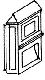 Seitenfenster f.G�terwagen 2S
