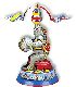 Elefant mit 2 Fliegern