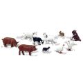 N Tiere auf dem Bauernhof