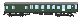 Steuer-/Halbgep�ckwagen 2.Kl. DB IIIb flaschengr�n