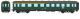 Sch�rzen-Eilzugwagen 1./2.Kl. DB IV chromoxidgr�n