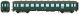 Sch�rzen-Eilzugwagen 2.Kl. DB IV chromoxidgr�n