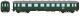 Sch�rzen-Eilzugwagen 2/3.Kl. BB� IIIb tannengr�n