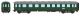 Sch�rzen-Eilzugwagen 1/2.Kl. �BB IIIc tannengr�n