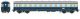 Sch�rzen-Eilzugwagen 2.Kl. �BB IIIc beige/saphierblau