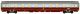 Eurofima-Wagen Avmz 207 1.Kl. DB IVb rot/beige FS