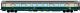 Eurofima-Wagen Bpmz 291 2.Kl. DB IVc blau/beige