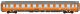 Eurofima-Wagen Bmoz 2.Kl. �BB IV orange/grau
