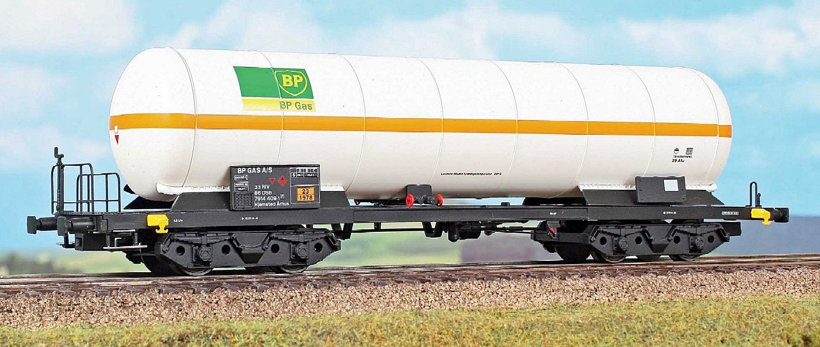 40181 ACME - Gaskesselwg. BP eingest. bei DSB - Spur H0