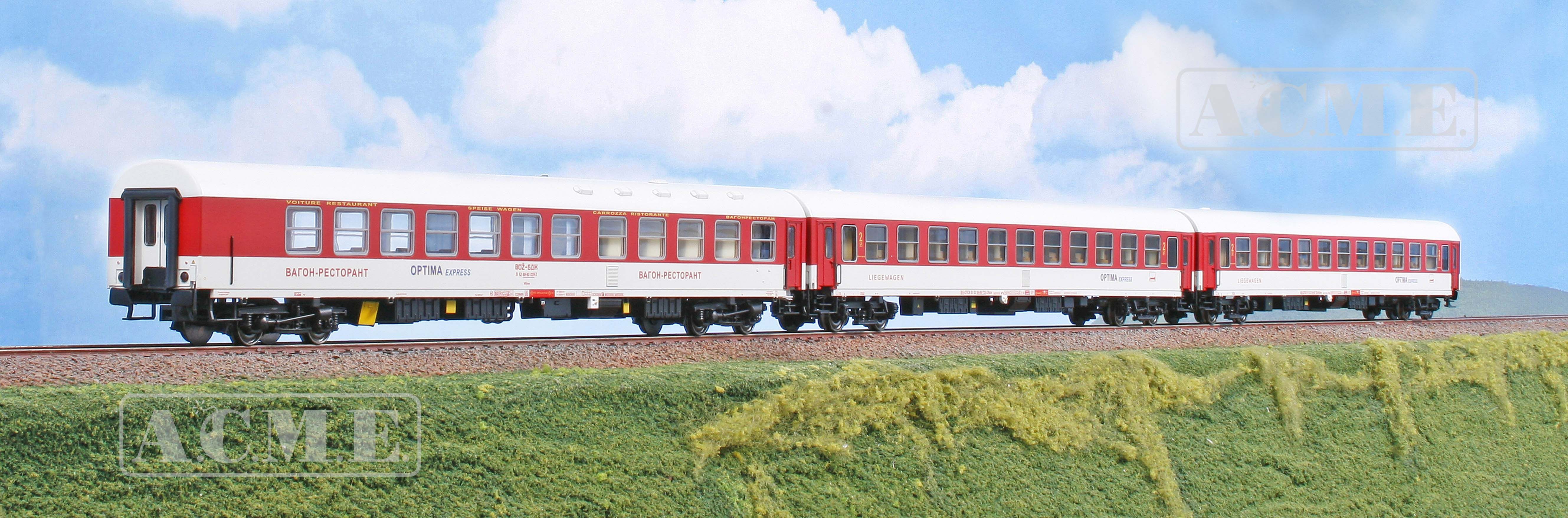 55344 ACME - Optima Express 3-telig BDZ - Spur H0