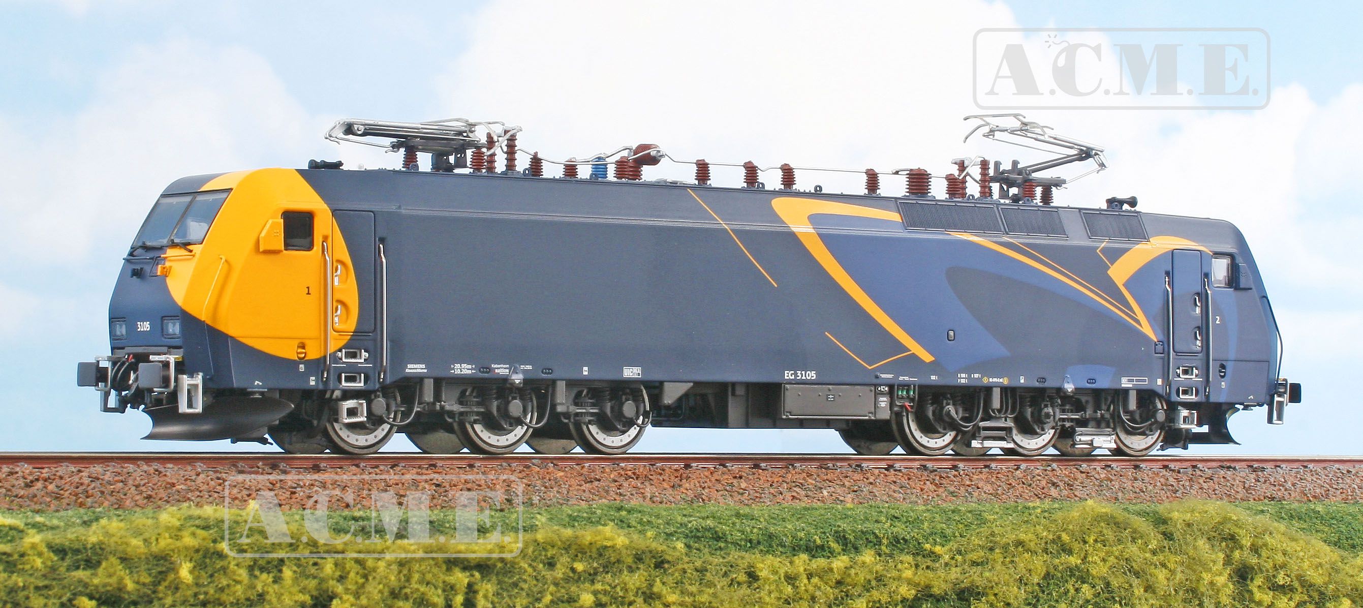 60731 ACME - E-Lok EG3104 Railion - Spur H0