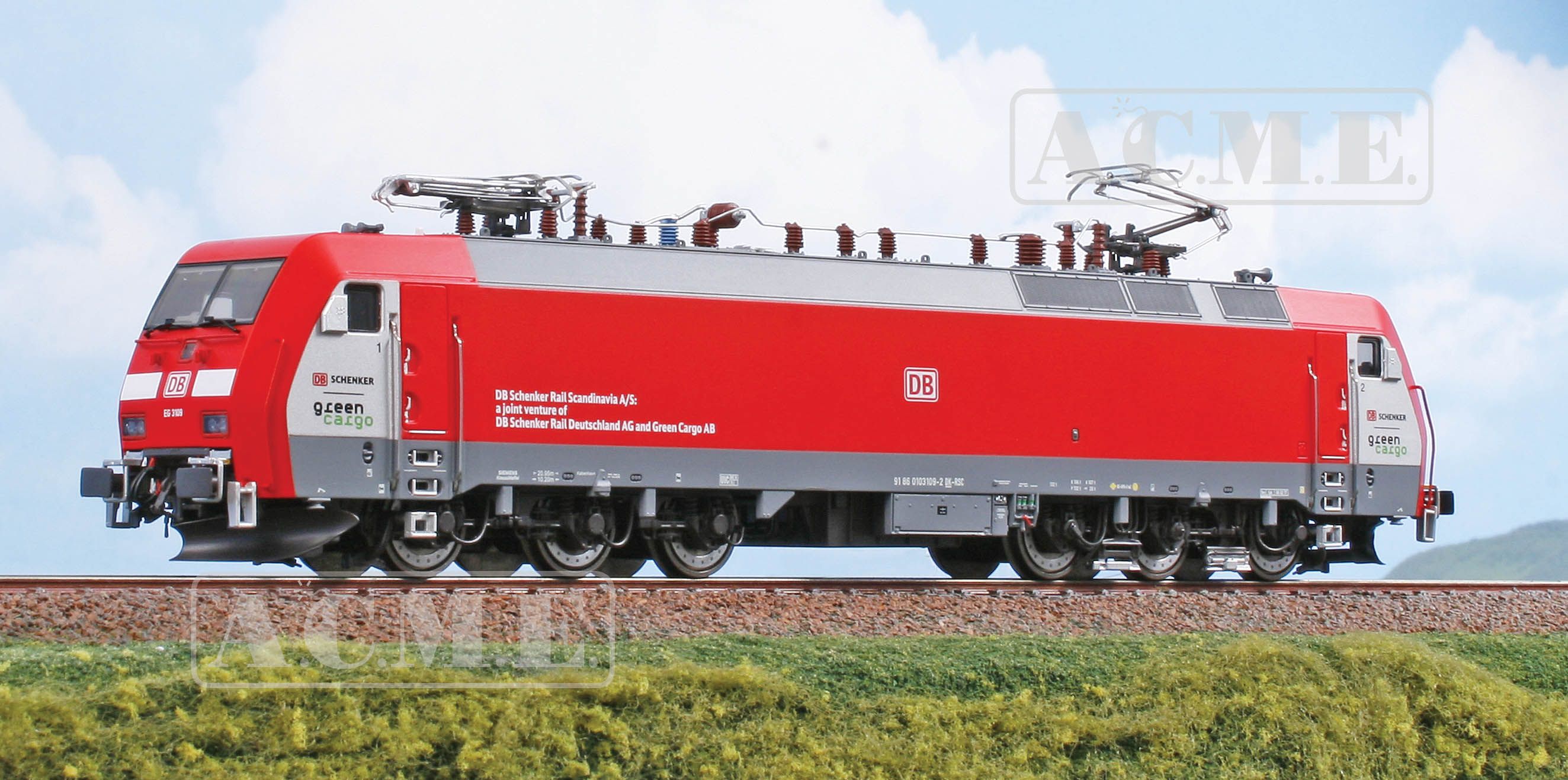 60732 ACME - E-Lok EG3109 DB-Schenker - Spur H0