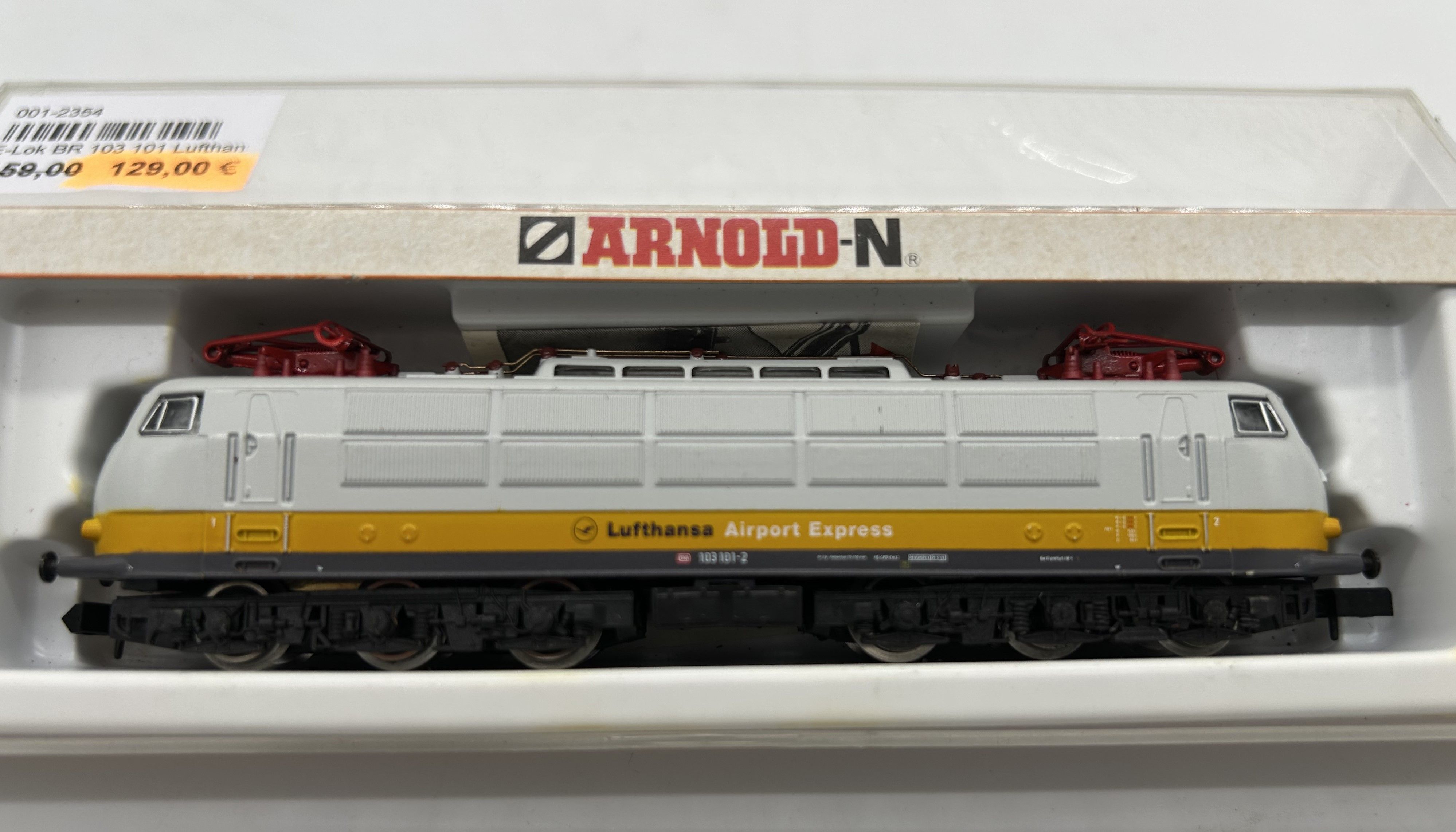 2354 Arnold - E-Lok BR 103 101 Lufthansa Airport Express OVP - Spur N