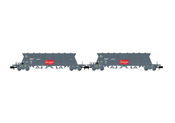 Hopper wagon set, Faoos "Acciona". RENFE.