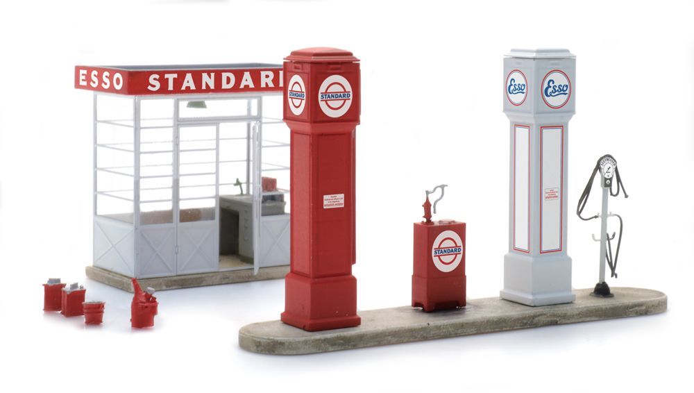 10.438 Artitec - Tankstelle Esso-Standard Bausatz - Spur H0