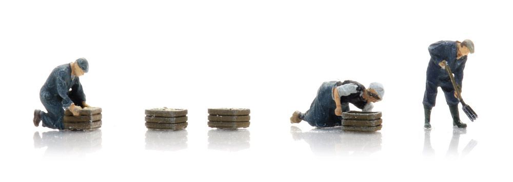 5220003 Artitec - Feldbauern (3x) - Spur Z