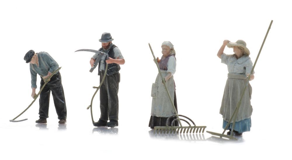 5870073 Artitec - Heuernte mit Sense (4x) - Spur H0