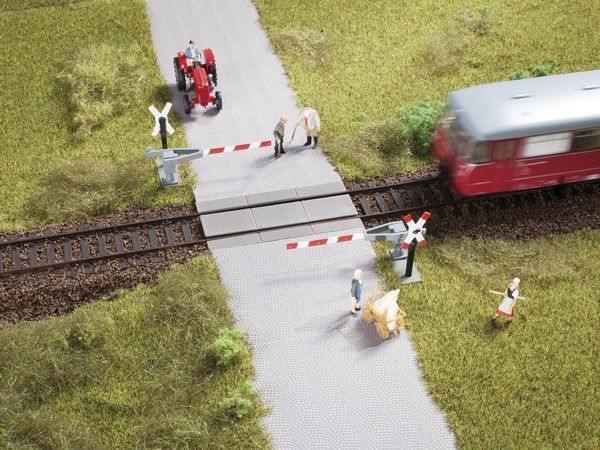 41625 Auhagen - H0 Bahn�bergang Halbschranke - Spur H0