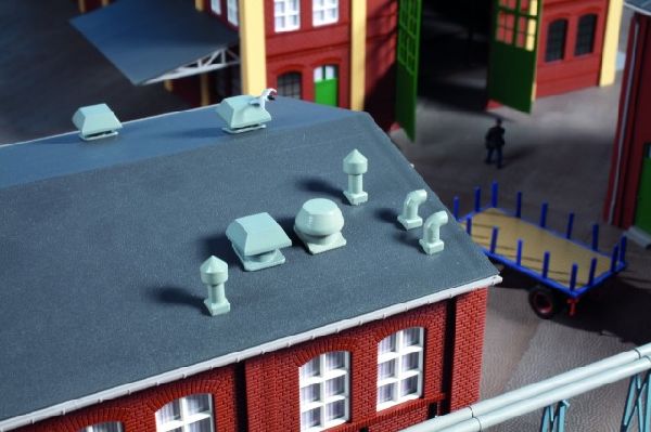 80103 Auhagen - H0 Dachentl�fter - Spur H0