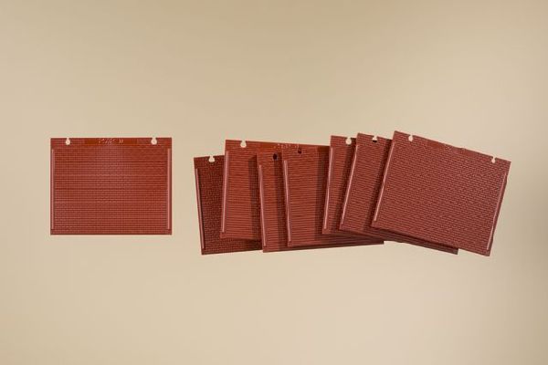 80526 Auhagen - H0 W�nde 2532D rot - Spur H0