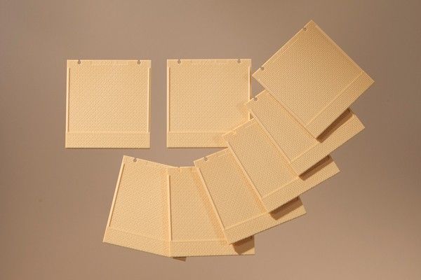 80617 Auhagen - H0 W�nde 2390B gelb - Spur H0