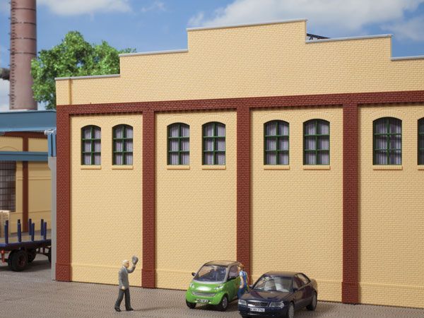 80621 Auhagen - H0 W�nde 2410G gelb - Spur H0