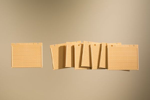 80626 Auhagen - H0 W�nde 2532D gelb - Spur H0