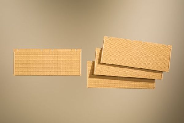 80628 Auhagen - H0 W�nde 2532F gelb - Spur H0