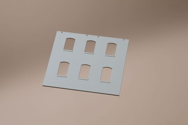 80701 Auhagen - H0 4 W�nde 2324D geputzt - Spur H0