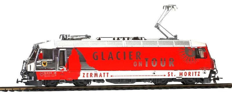 RhB Ge 4/4 III 651 "Glacier on Tour" H0 2L-GS