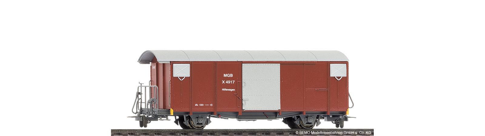 2250259 Bemo - H0m MGB X 4917 Hilfswagen - Spur H0m