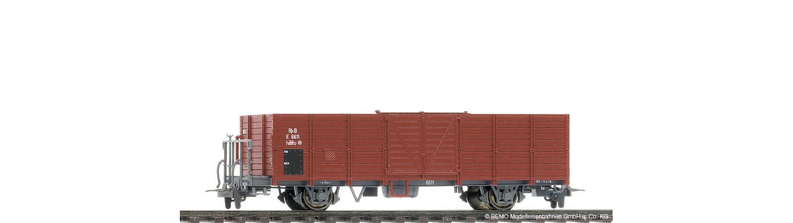 Güterwagen RhB E 6611 Hochbordwagen