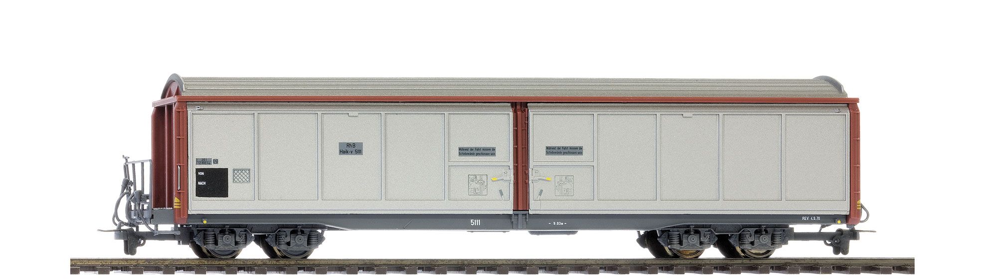 2278103 Bemo - RhB Haik-v 5113 Schiebewage - Spur H0m