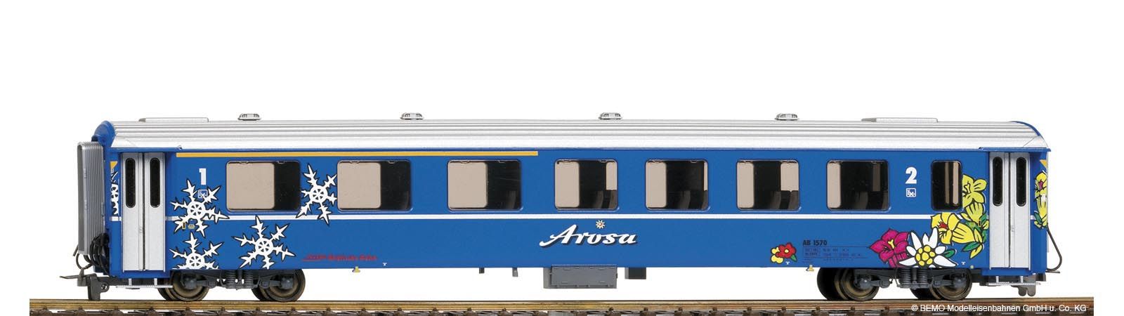 3241140 Bemo - Personenwagen RhB AB 1570 EW II Arosa Express - Spur H0m