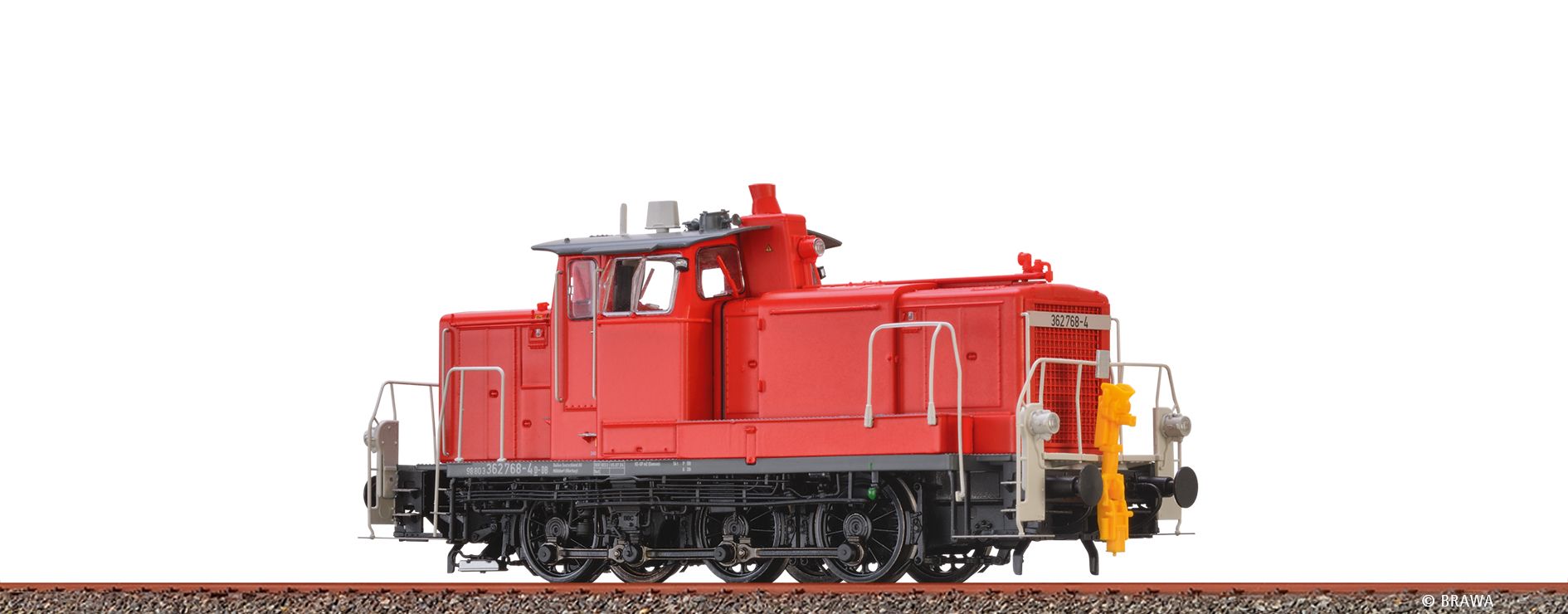 42410 Brawa - H0 Diesellok BR 362 768-4 DB AG V DCC-Sound+Kupplung - Spur H0