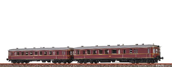 H0 Triebwagen VT 60 + VS145 DB, Epoche III, DC BASIC+